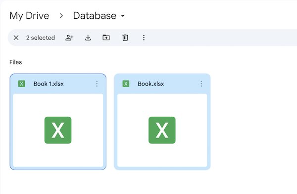 transfer Google Drive to external hard drive