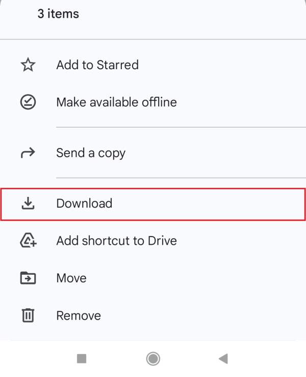 how to restore from Google Drive backup