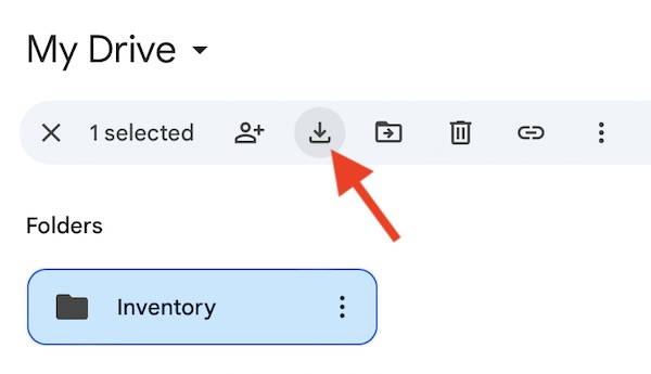 how to copy Google Drive folder