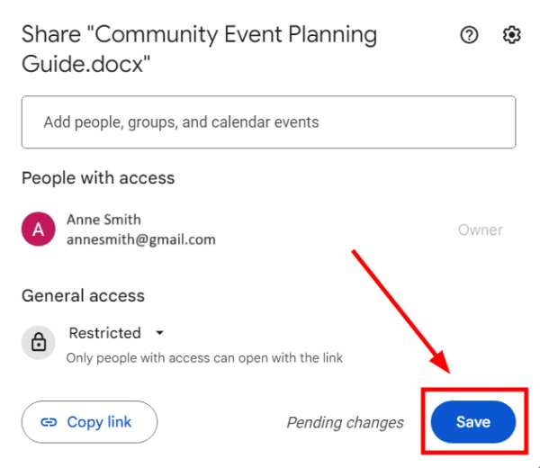 how to unshare a folder in google drive