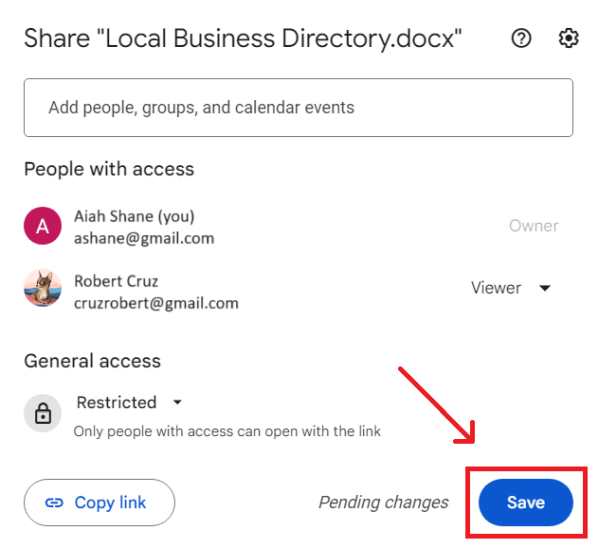 how to unshare something on google drive