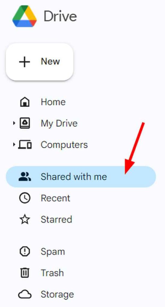 how to stop getting shared files on google drive