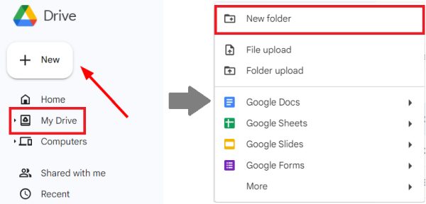 how to organize shared with me in google drive