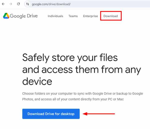 how to backup computer on Google Drive