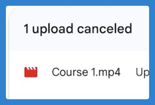 How to Cancel Google Drive Upload (Easiest Way in 2024)