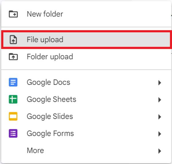 windows to google drive backup