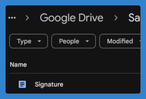 How to Add a Signature in Google Drive (2024 Update)