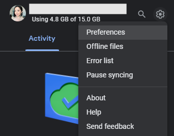 google drive account disconnect