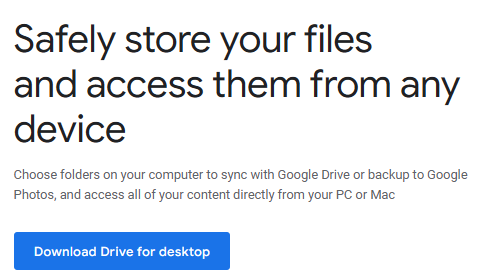 how to add Google Drive to quick access