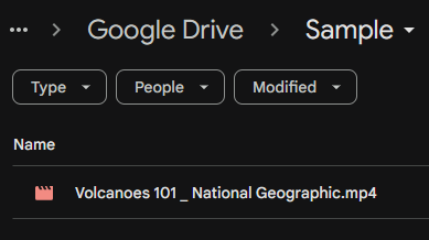 how to add a video to your Google Drive