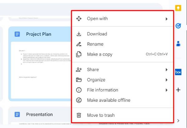 move file to trash in google drive