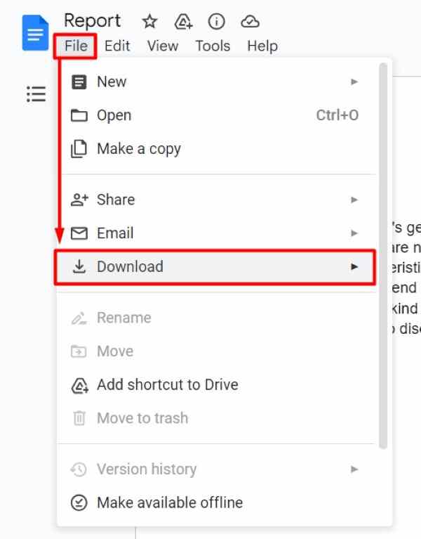 Google Drive download view only files  