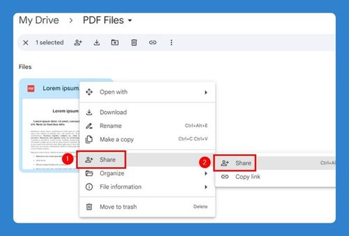 How to Share a PDF on Google Drive (Easiest Way in 2024)