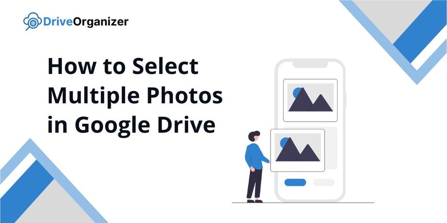 how to select multiple photos on google drive