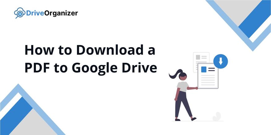 how to download pdf to Google Drive