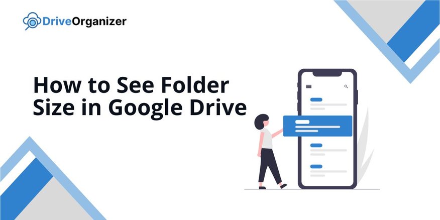 google drive folder size