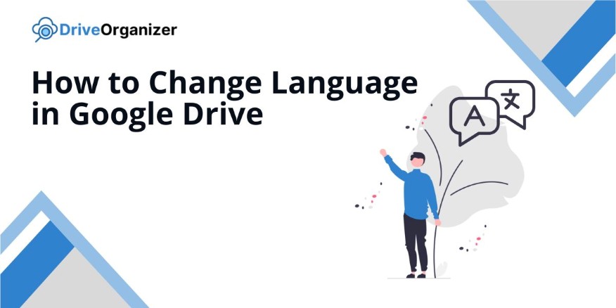 how to change language on Google Drive