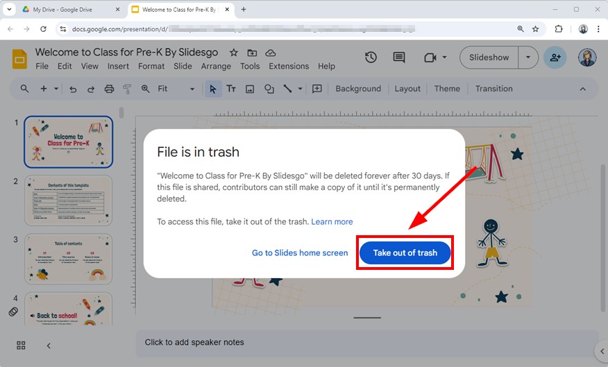 understanding google drive's file recovery process
