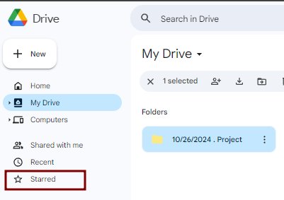 organize files in google drive