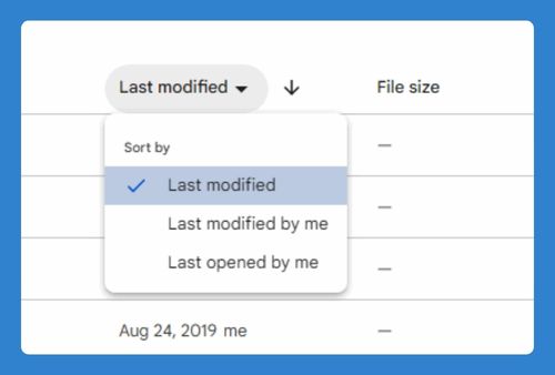 How to Sort Google Drive by Date (Easiest Way in 2025)